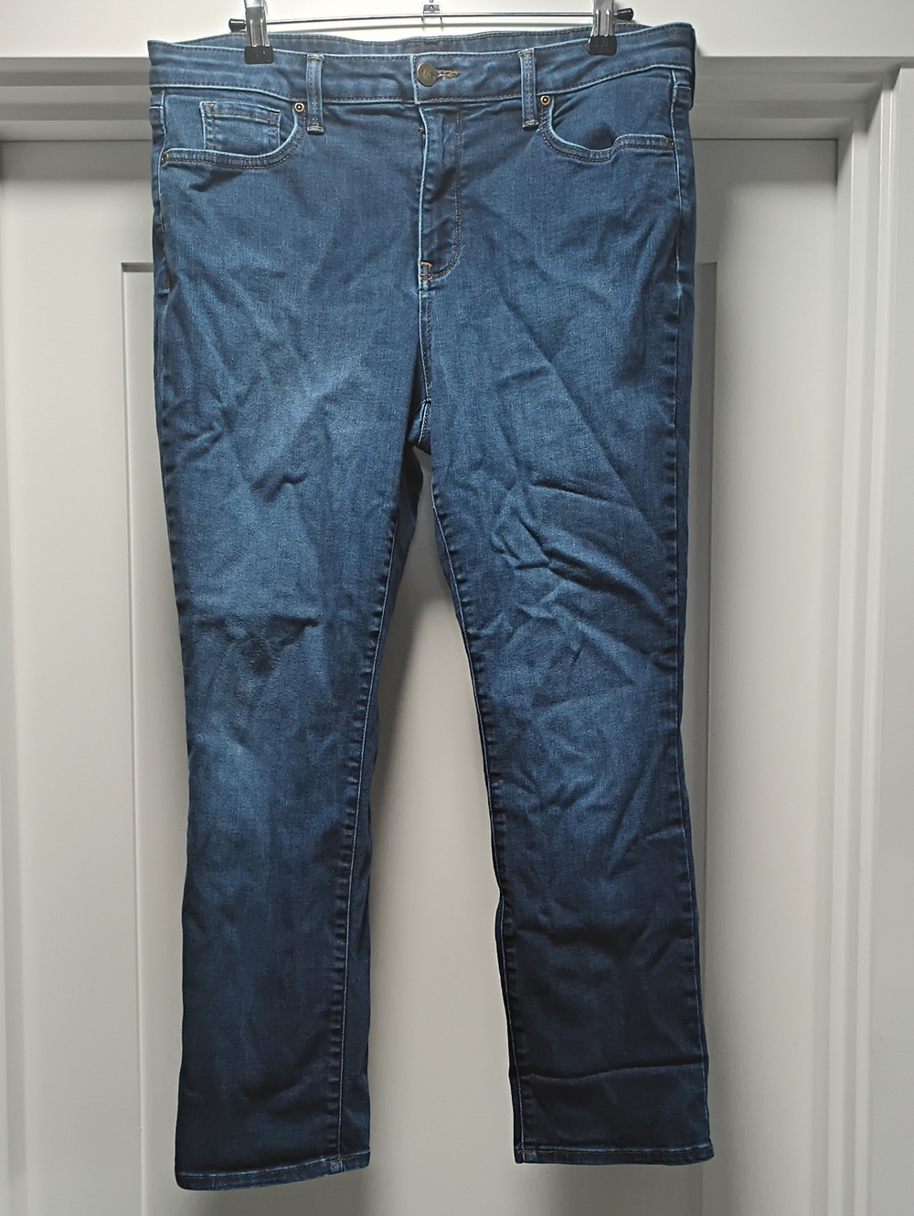 NYDJ Women’s Blue Boot Cut Stretch Jeans